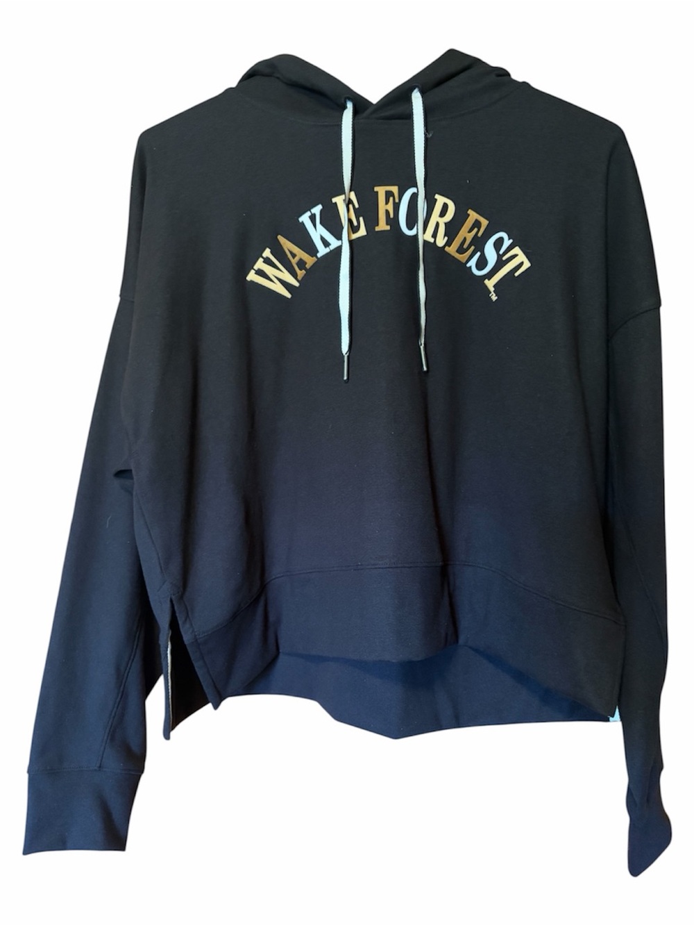 Wake Forest Champion Black Hoodie Sweatshirt - Picture 1 of 7